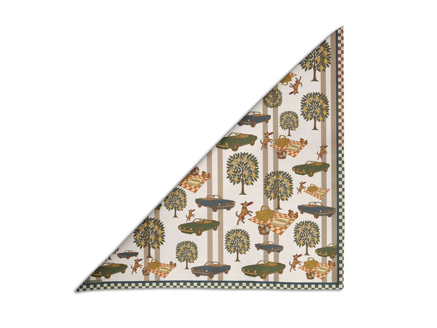 003 park picnic cotton 60x60