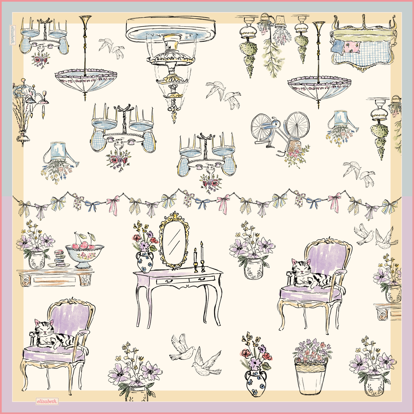 077 afternoon tea - wool