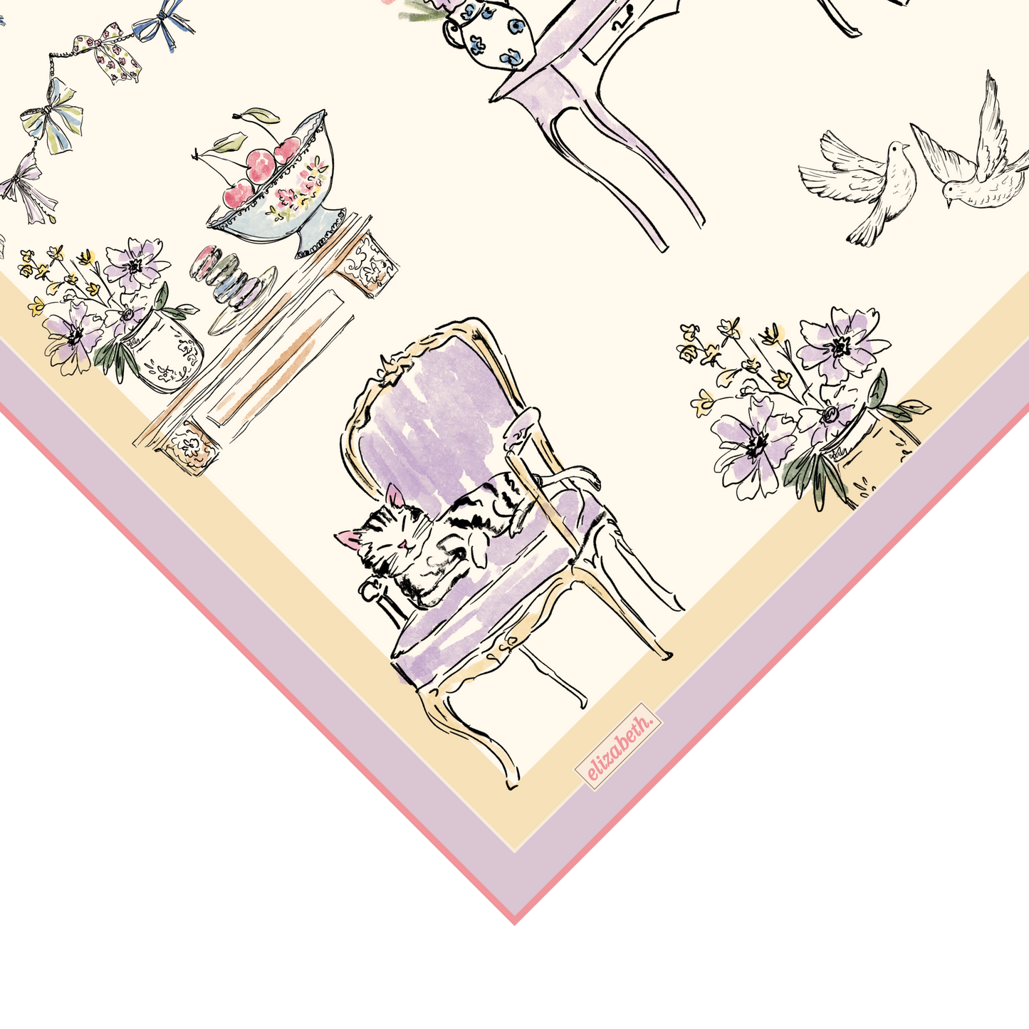 077 afternoon tea - wool