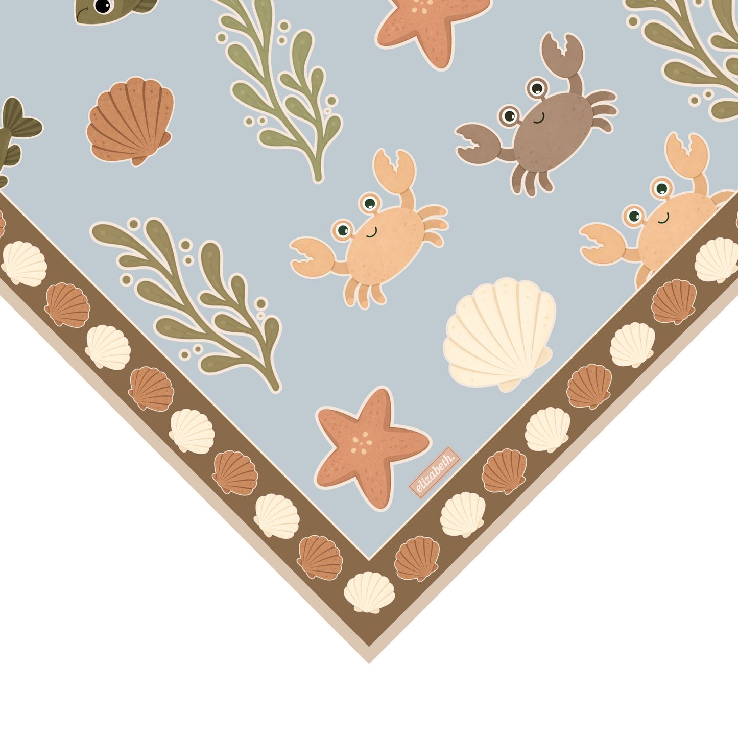 070 under the sea blue - linen
