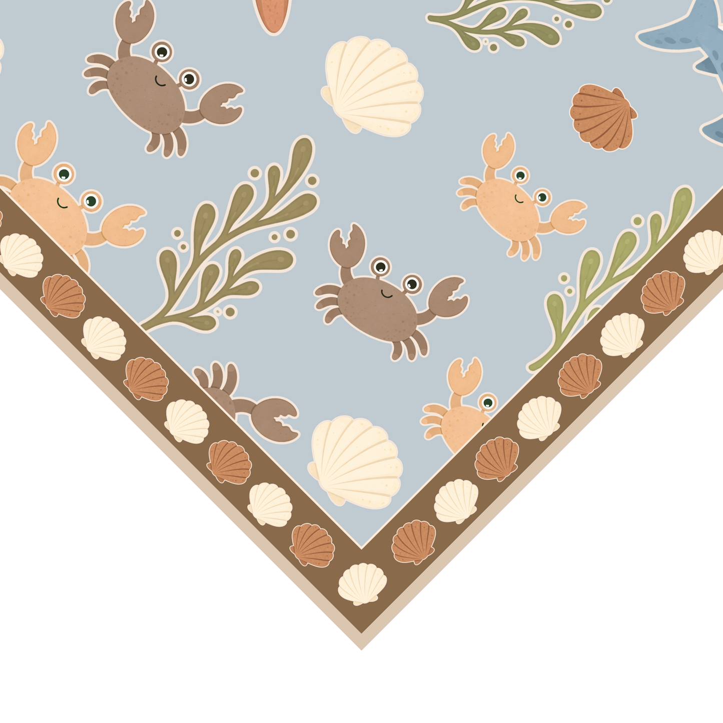 070 under the sea blue - linen