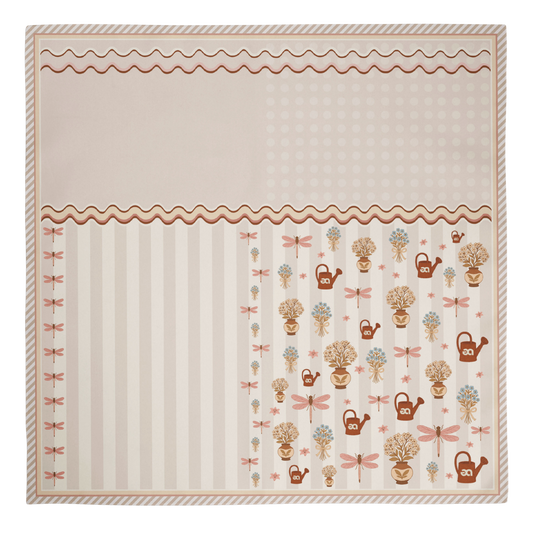 001 little gardener cotton 60x60