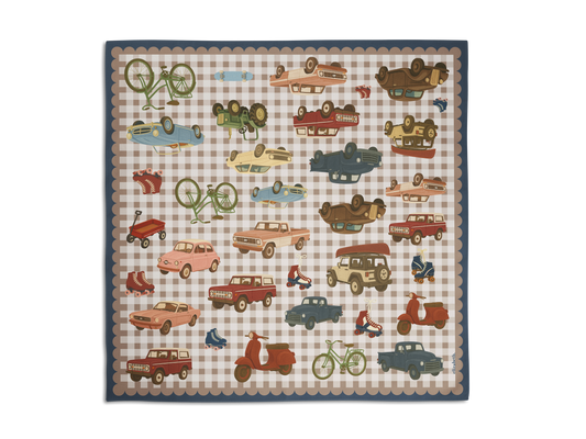 002 vintage wheels cotton 60x60