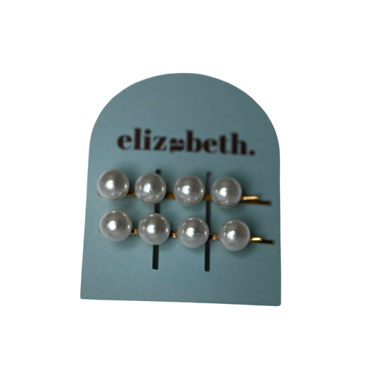 pearl scarf clips