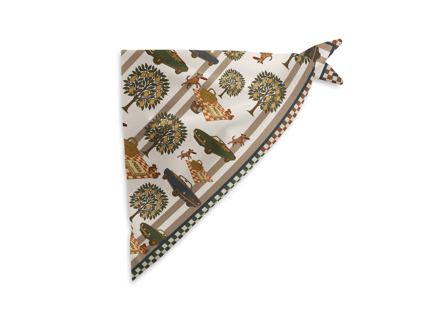 003 park picnic cotton 60x60