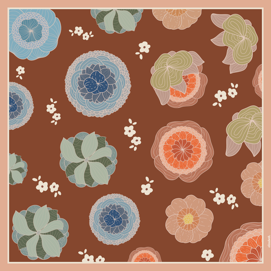 076 copper garden - wool