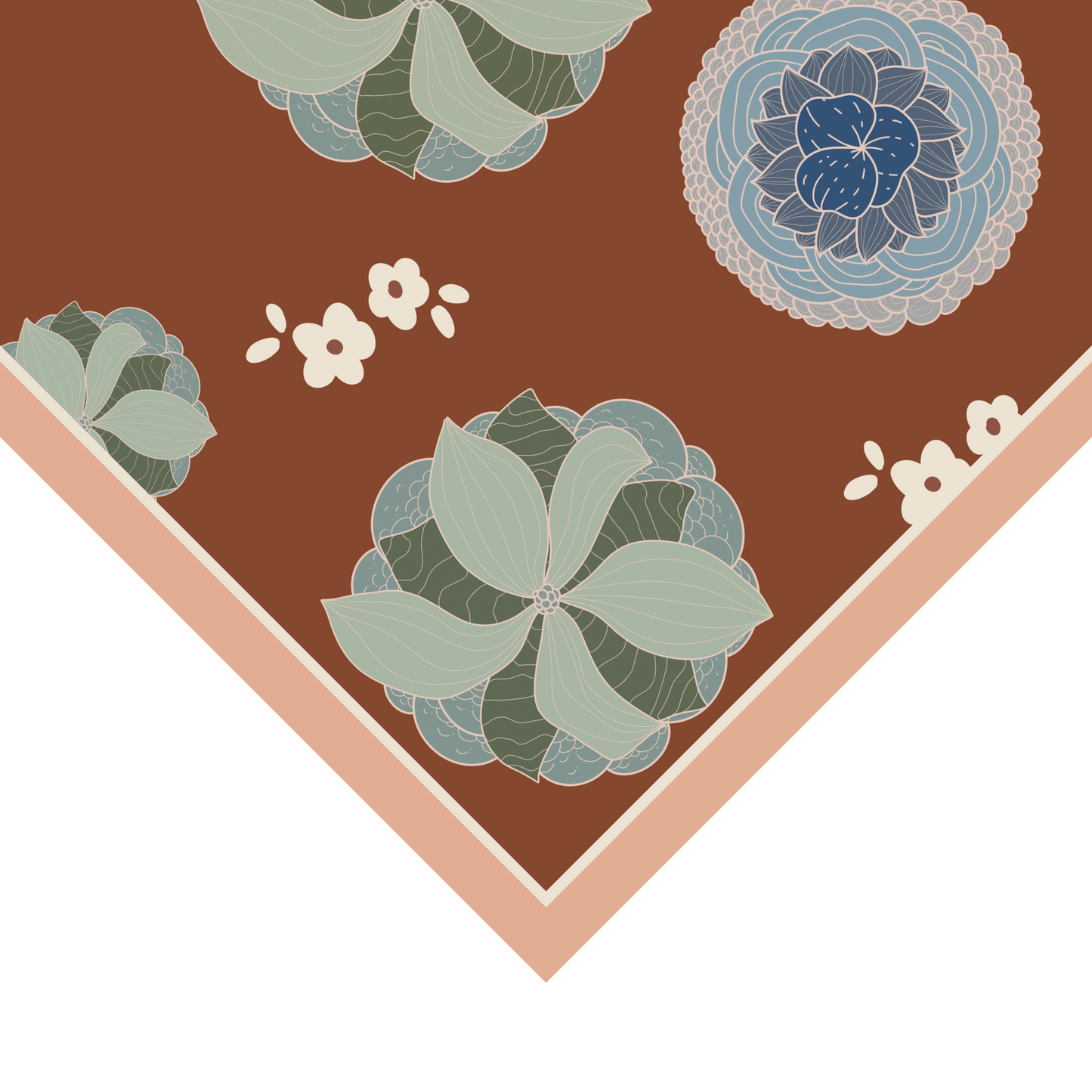 076 copper garden - wool