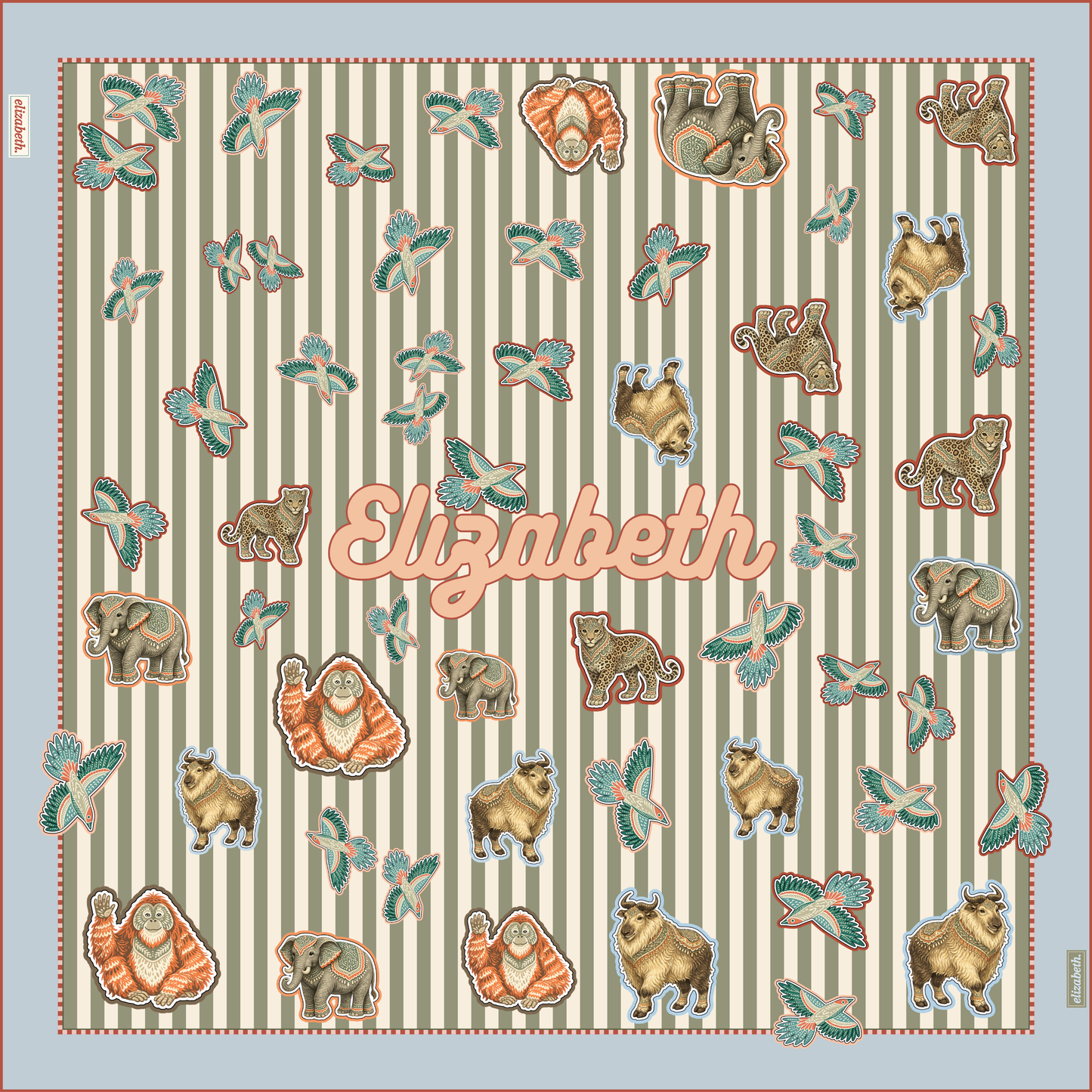 075 menagerie - wool