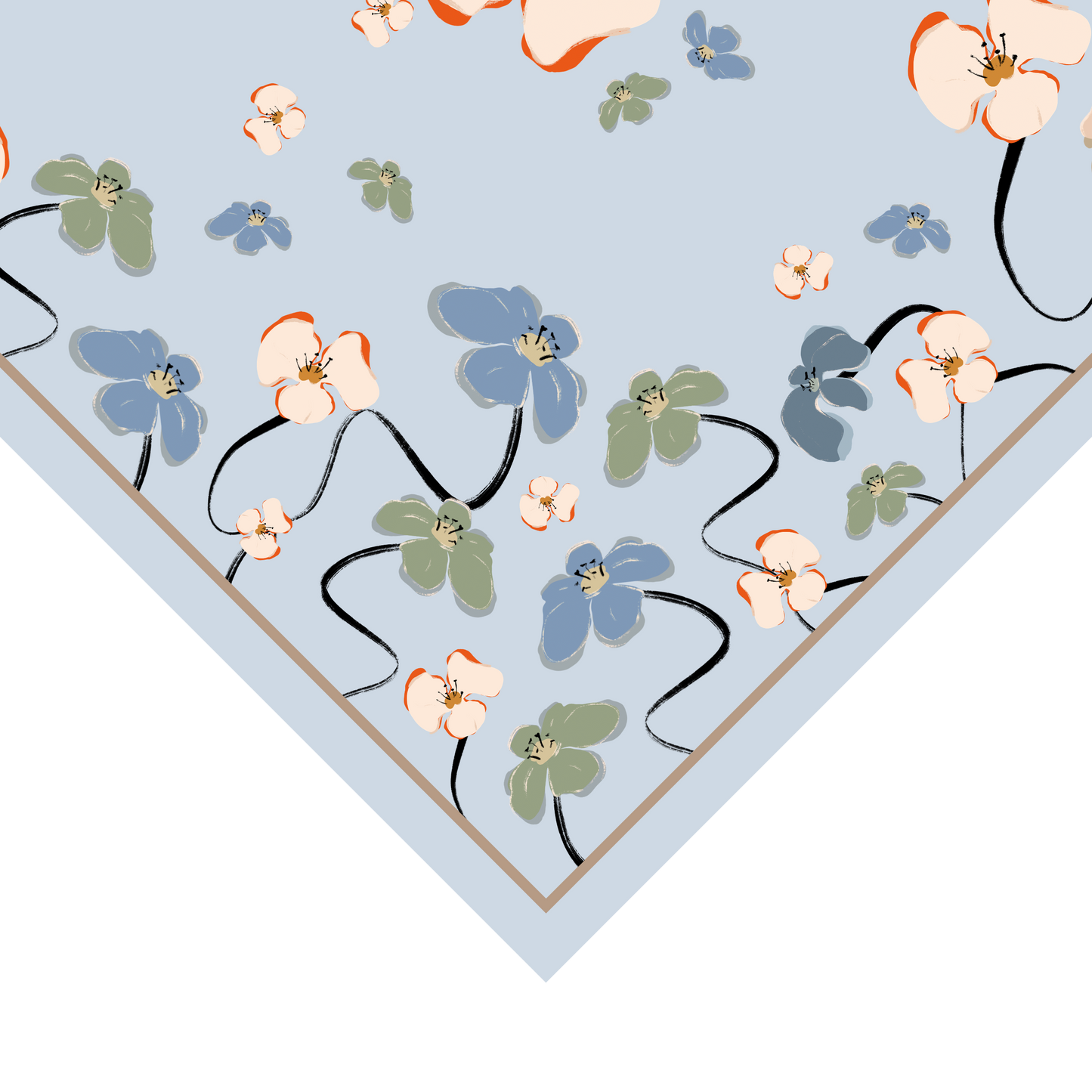 066 forget-me-not - wool