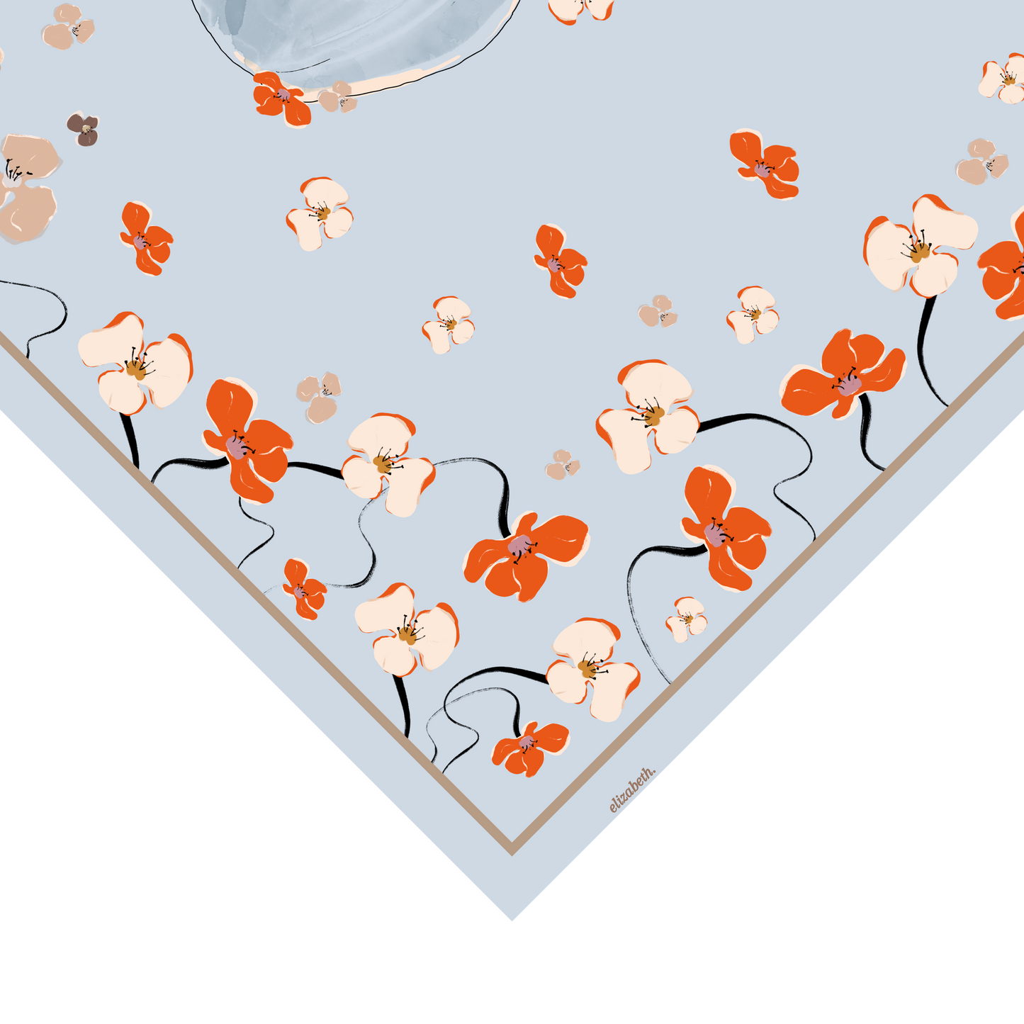 066 forget-me-not - wool