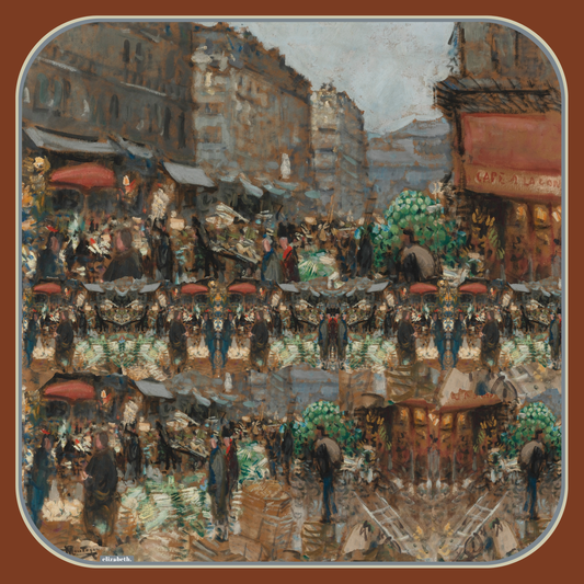 043 painted market - wool